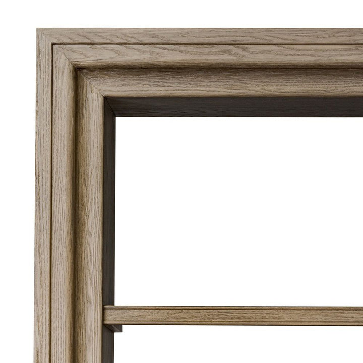 Andreas Bookcase: Weathered Hazel Oak - Weathered Hazel Oak Veneer