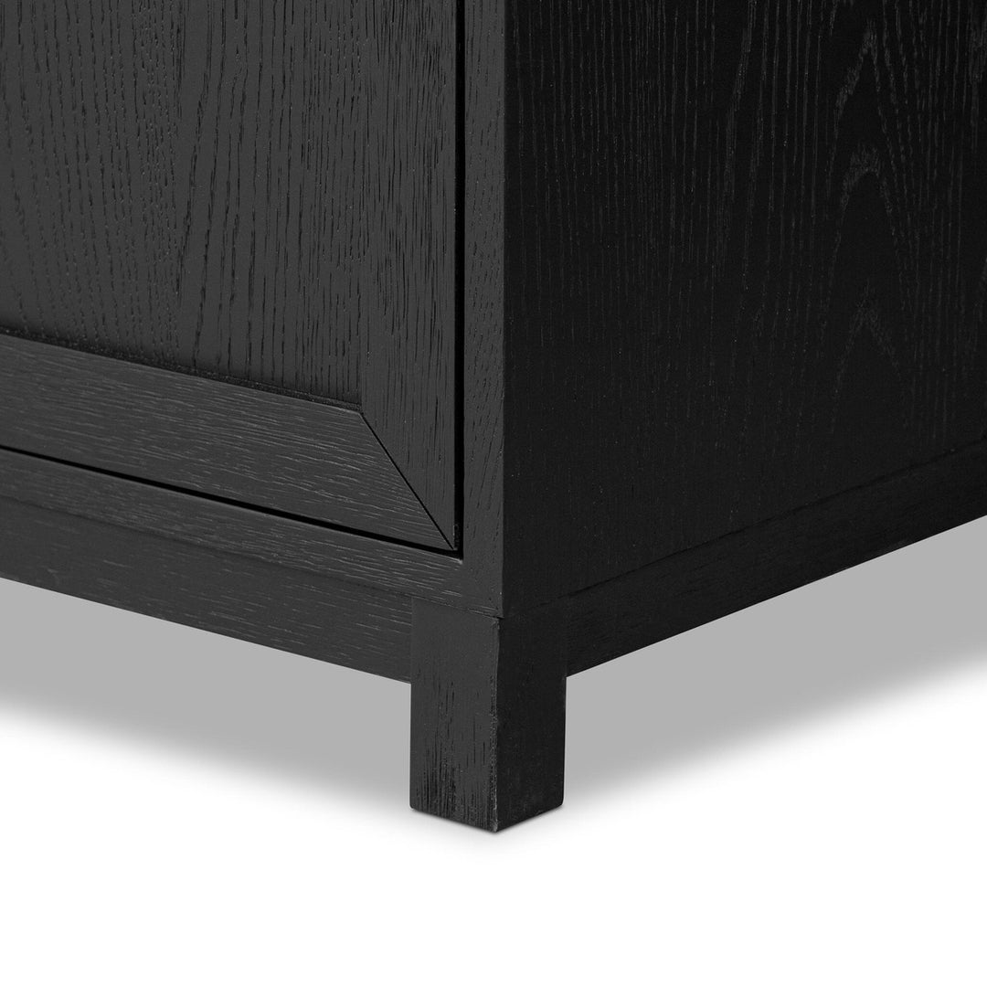 Mira Single Vanity - Satin Drifted Black