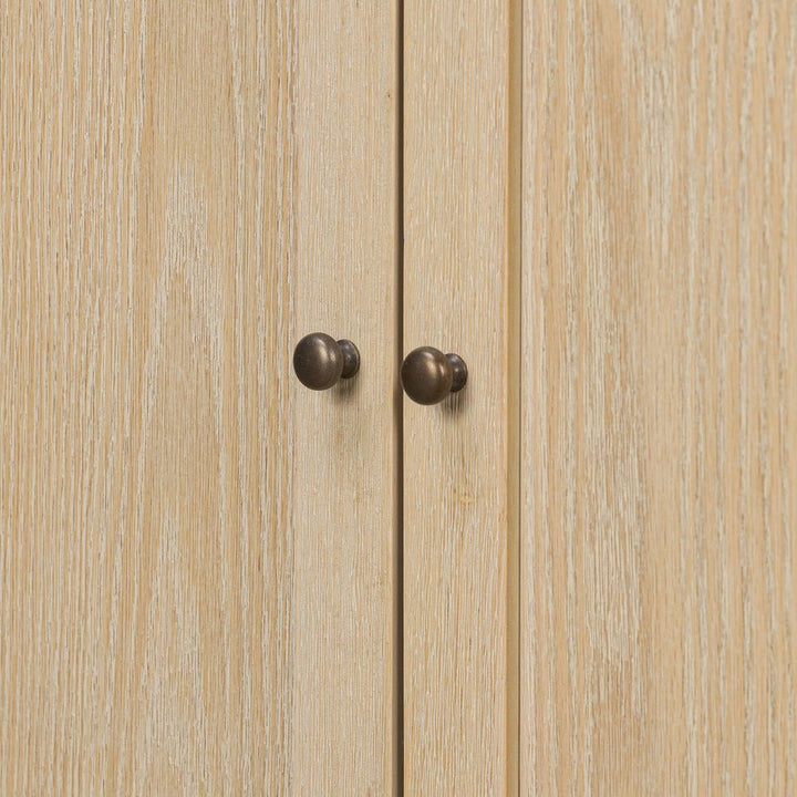 Millie Single Vanity-Satin Bleached Parawood