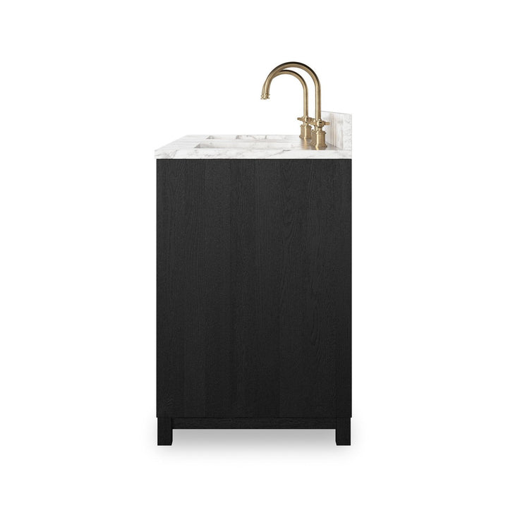 Mira Double Vanity - Satin Drifted Black