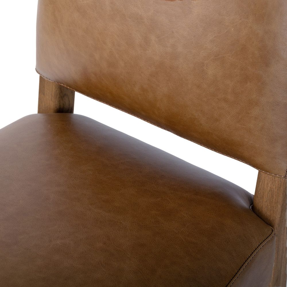 Abilene Dining Chair - Chaps Saddle