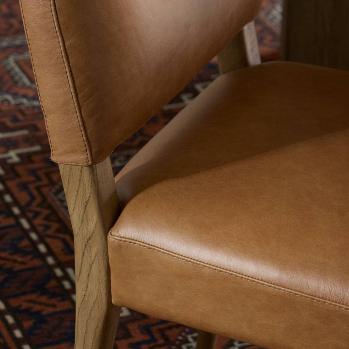 Abilene Dining Chair - Chaps Saddle