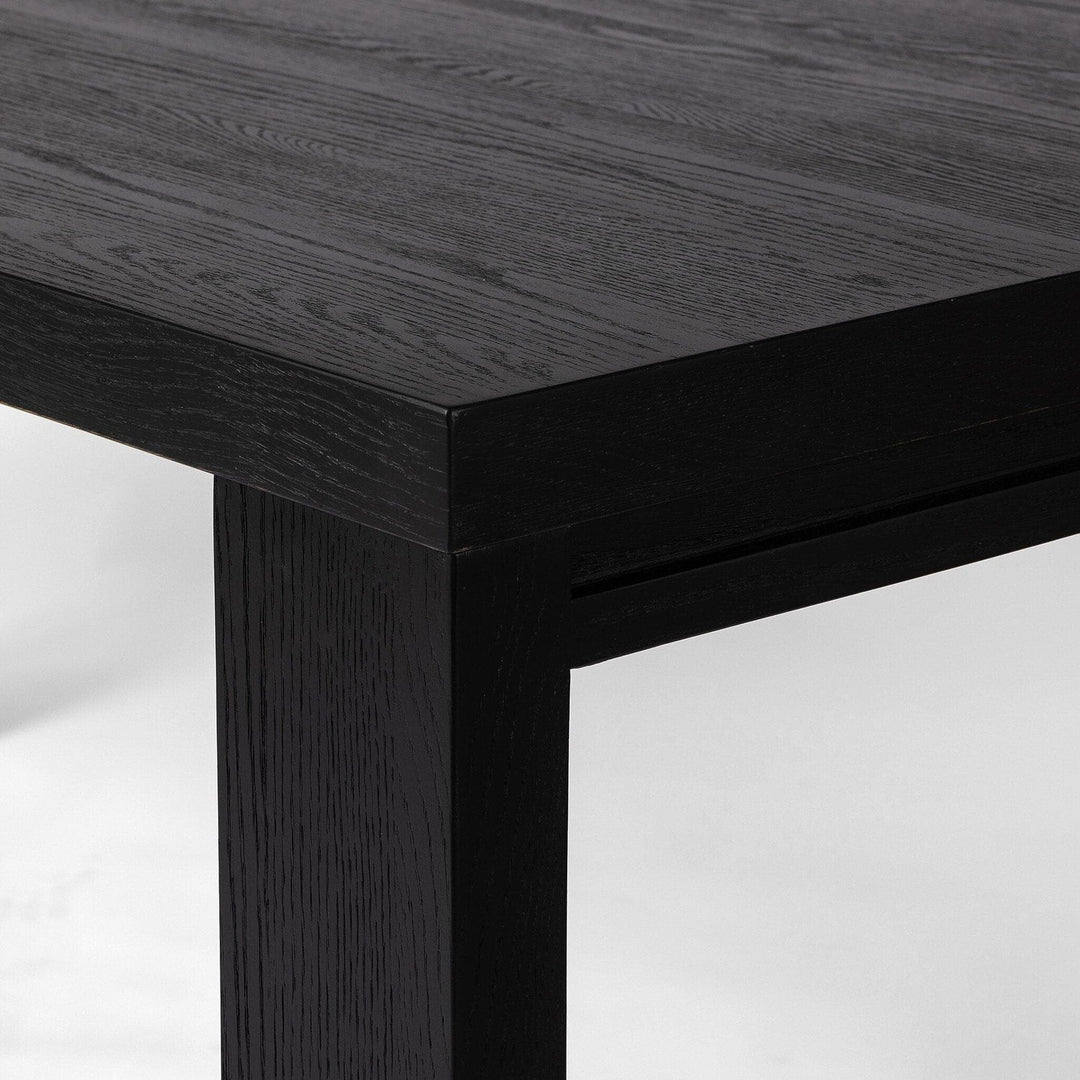 Harper Dining Table 72" - Drifted Matte Black