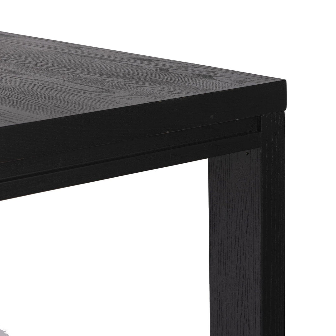 Harper Dining Table 72" - Drifted Matte Black