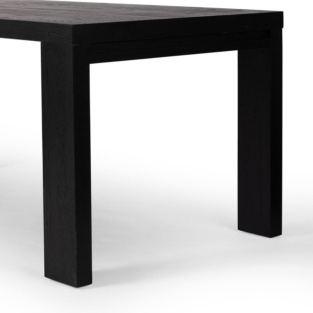 Harper Dining Table 72" - Drifted Matte Black