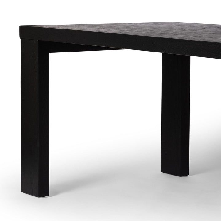 Harper Dining Table 72" - Drifted Matte Black