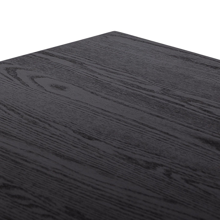 Harper Dining Table 72" - Drifted Matte Black