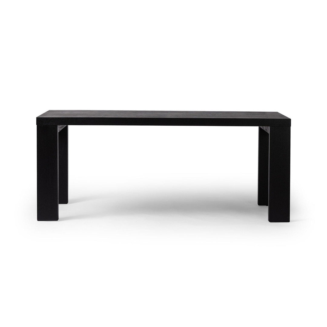 Harper Dining Table 72" - Drifted Matte Black