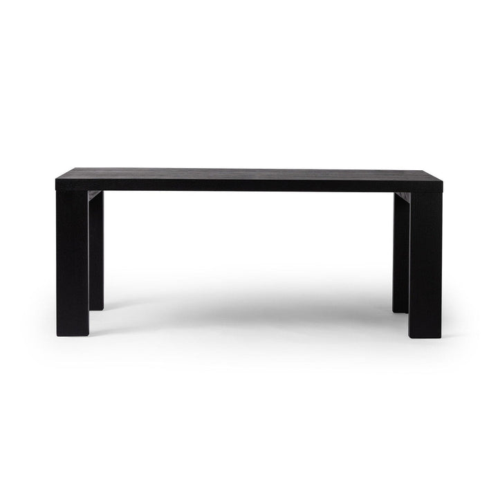 Harper Dining Table 72" - Drifted Matte Black