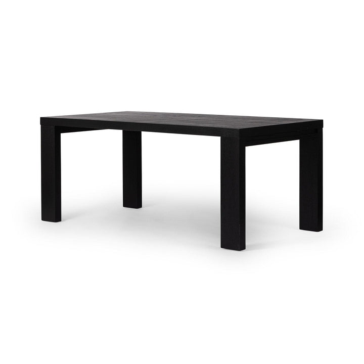 Harper Dining Table 72" - Drifted Matte Black