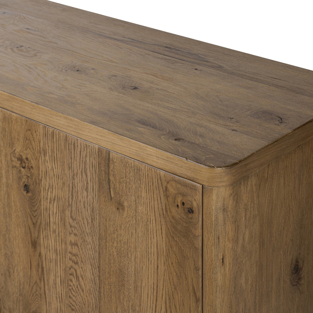 Nora Sideboard - Resawn Worn Oak - Brown