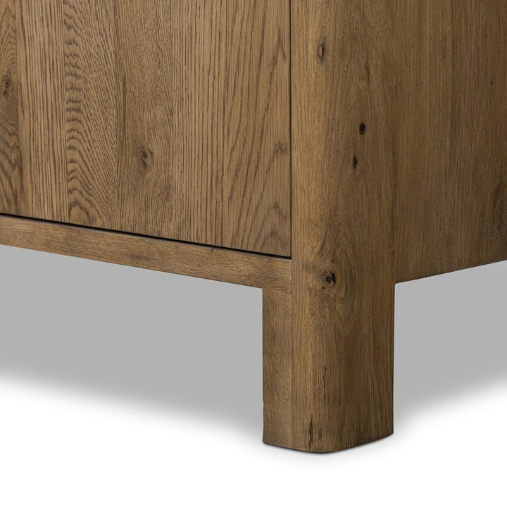 Nora Sideboard - Resawn Worn Oak - Brown