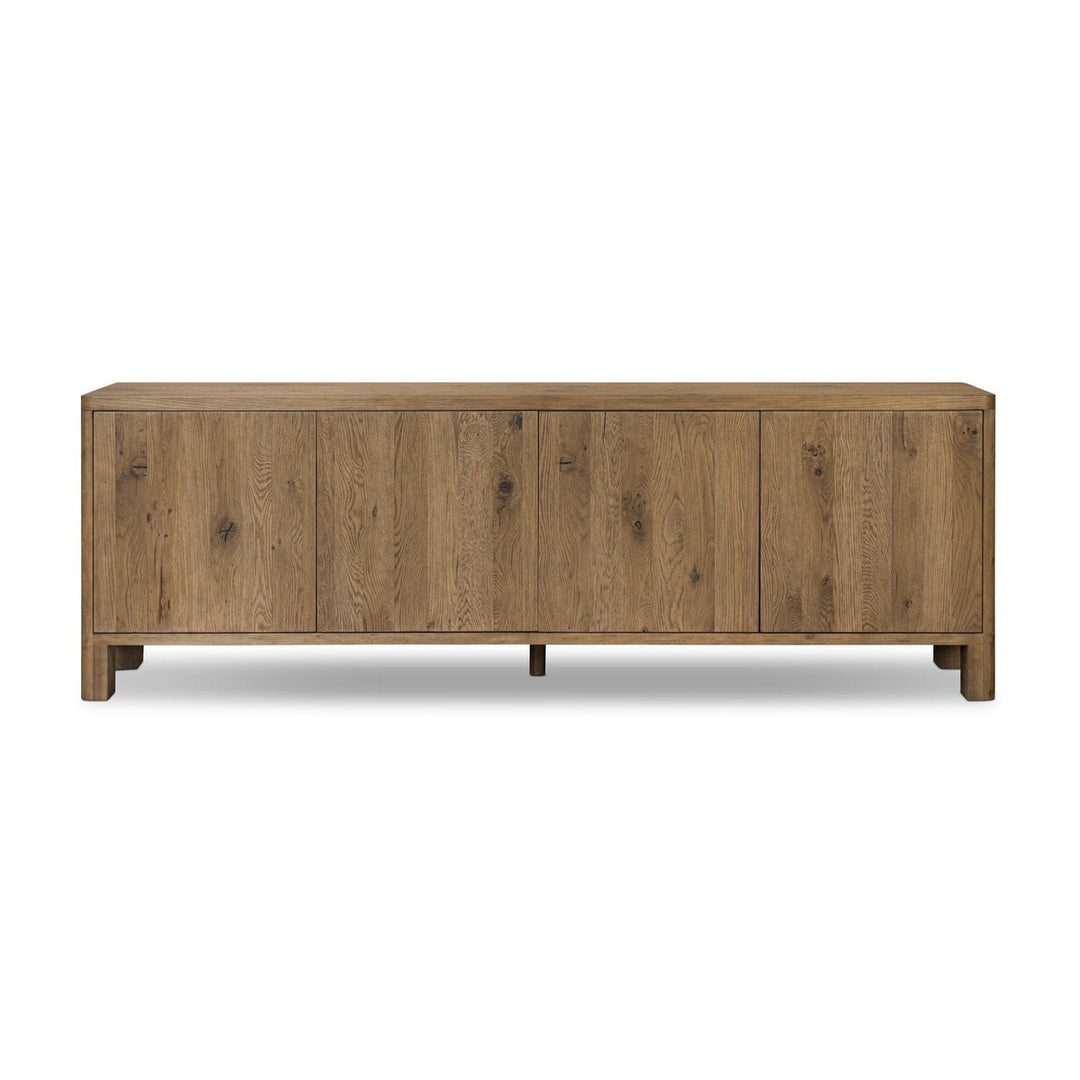 Nora Sideboard - Resawn Worn Oak - Brown