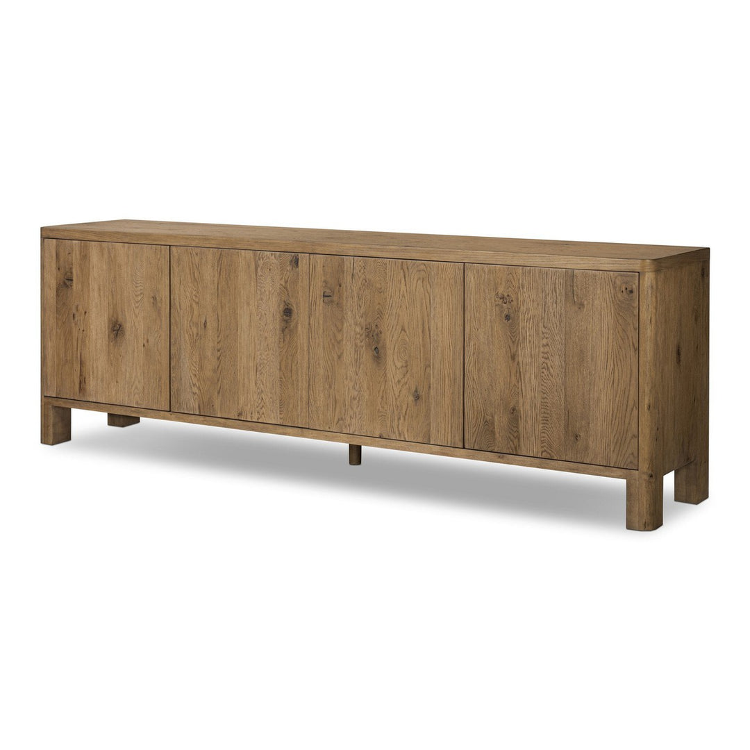 Nora Sideboard - Resawn Worn Oak - Brown