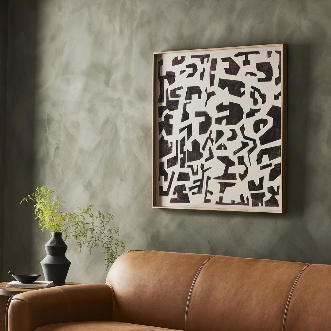 Block Onyx I By Coup D'Esprit - 48"X48"