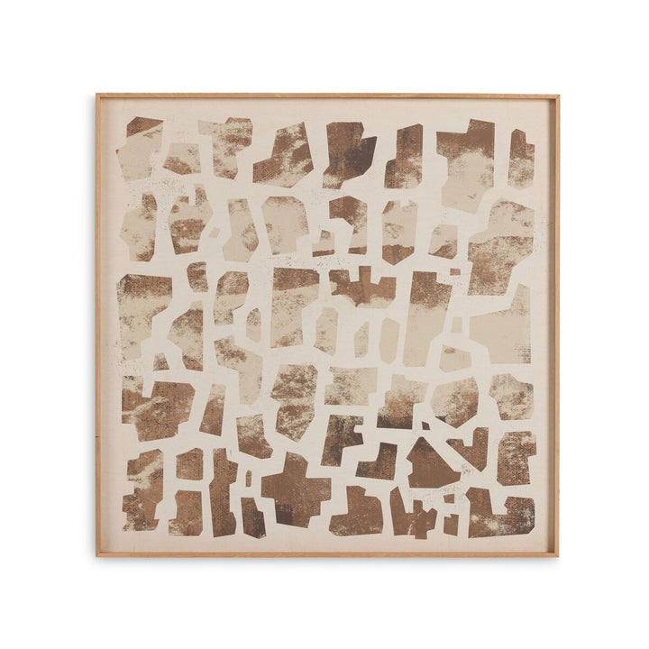 Block Sand I By Coup D'Esprit - 48"X48"