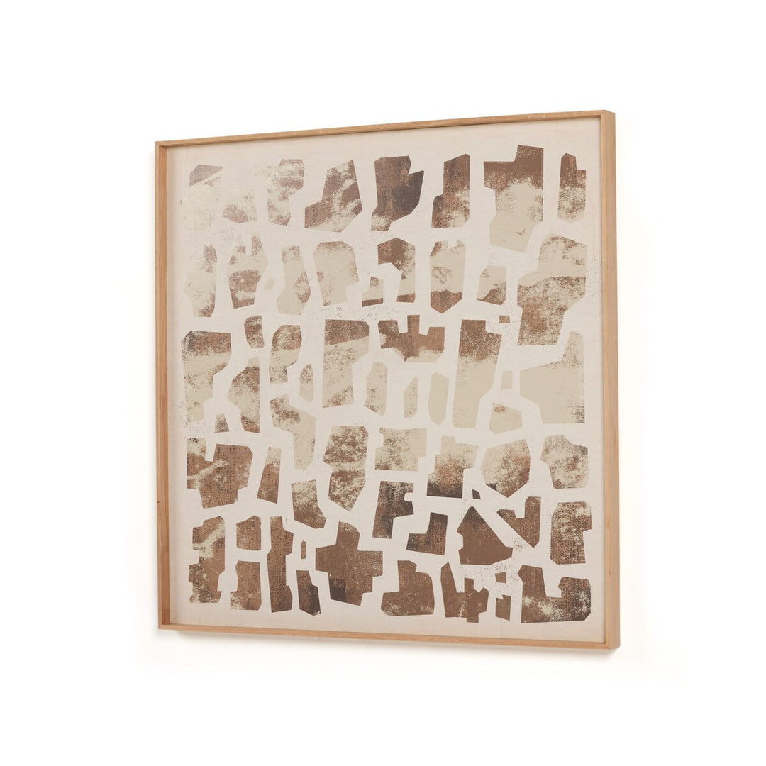 Block Sand I By Coup D'Esprit - 48"X48"