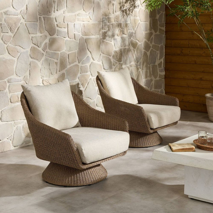 Outdoor Lounge Chairs Koe Outdoor Chair - Ellor Beige