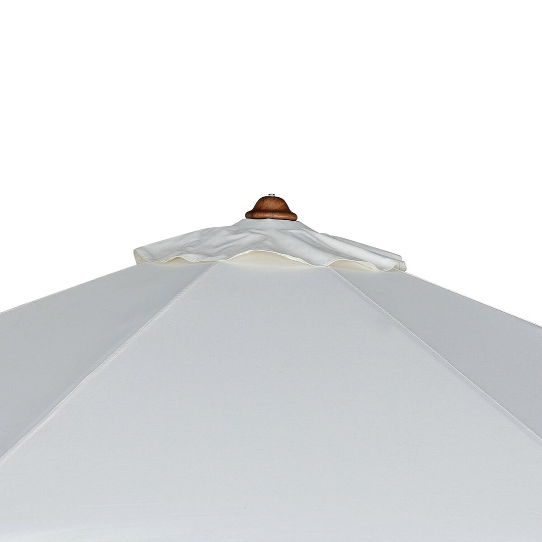 Santorini Outdoor Round Umbrella - Arashi Salt