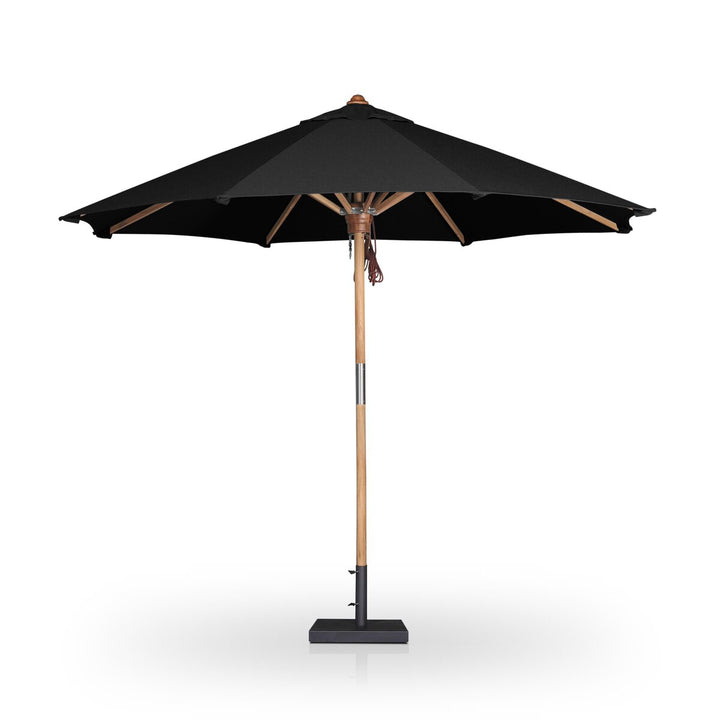 Santorini Outdoor Round Umbrella - Arashi Black