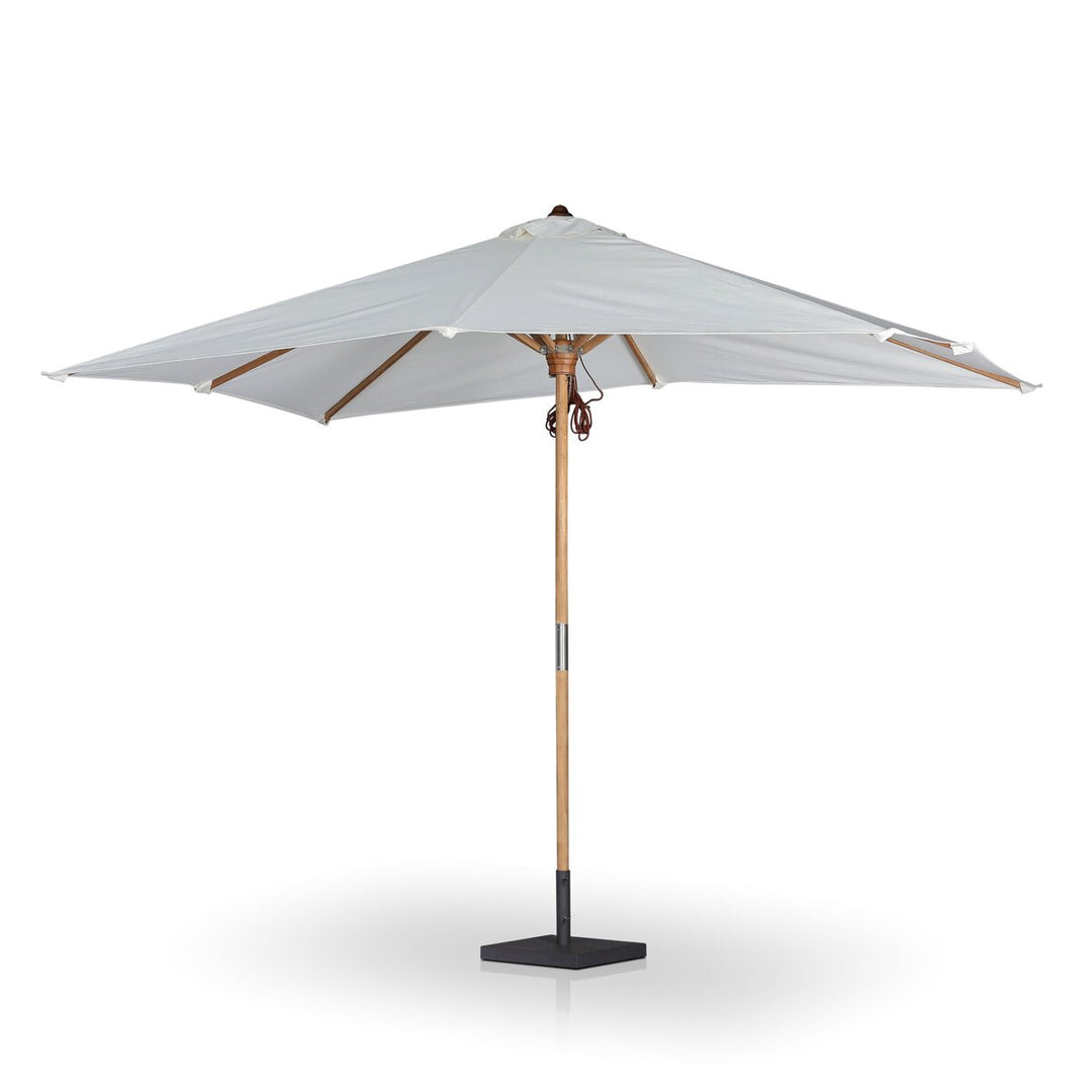 Santorini Outdoor Rectangular Umbrella - Arashi Salt