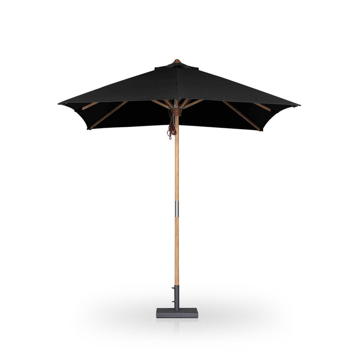 Santorini Outdoor Rectangular Umbrella - Arashi Black