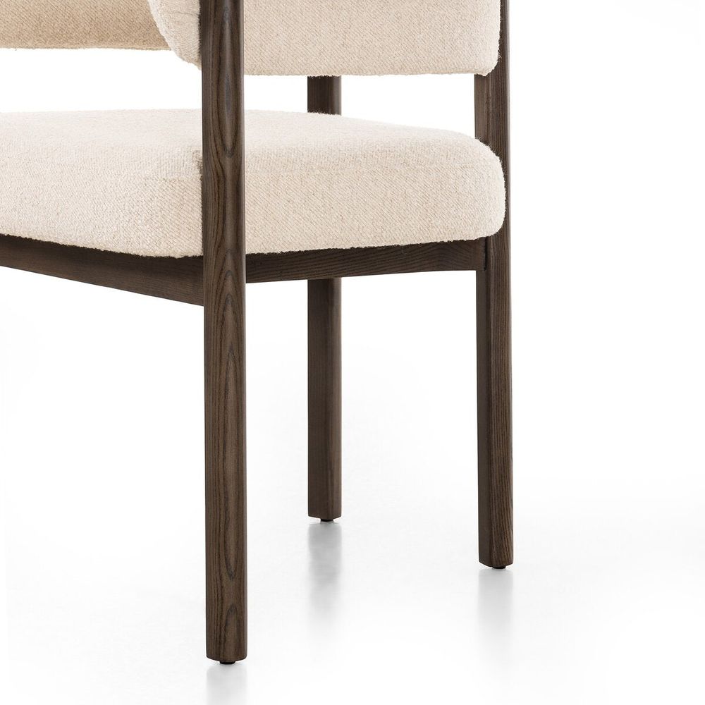 Cassie Dining Chair: Charter Oatmeal - Sienna Ash