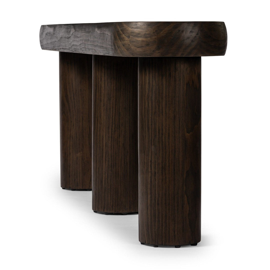 Clara Console Table - Sienna Brown Pine