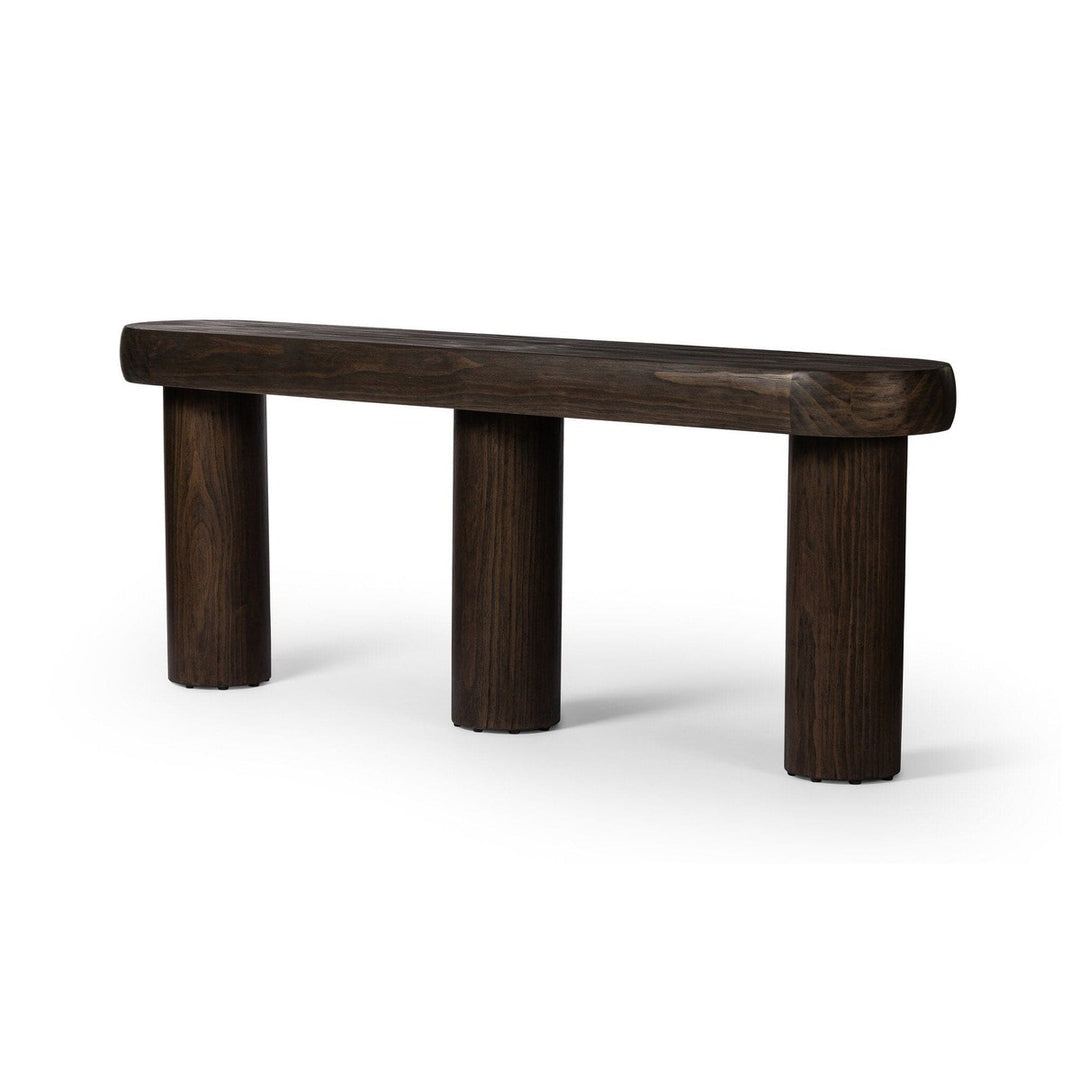 Clara Console Table - Sienna Brown Pine