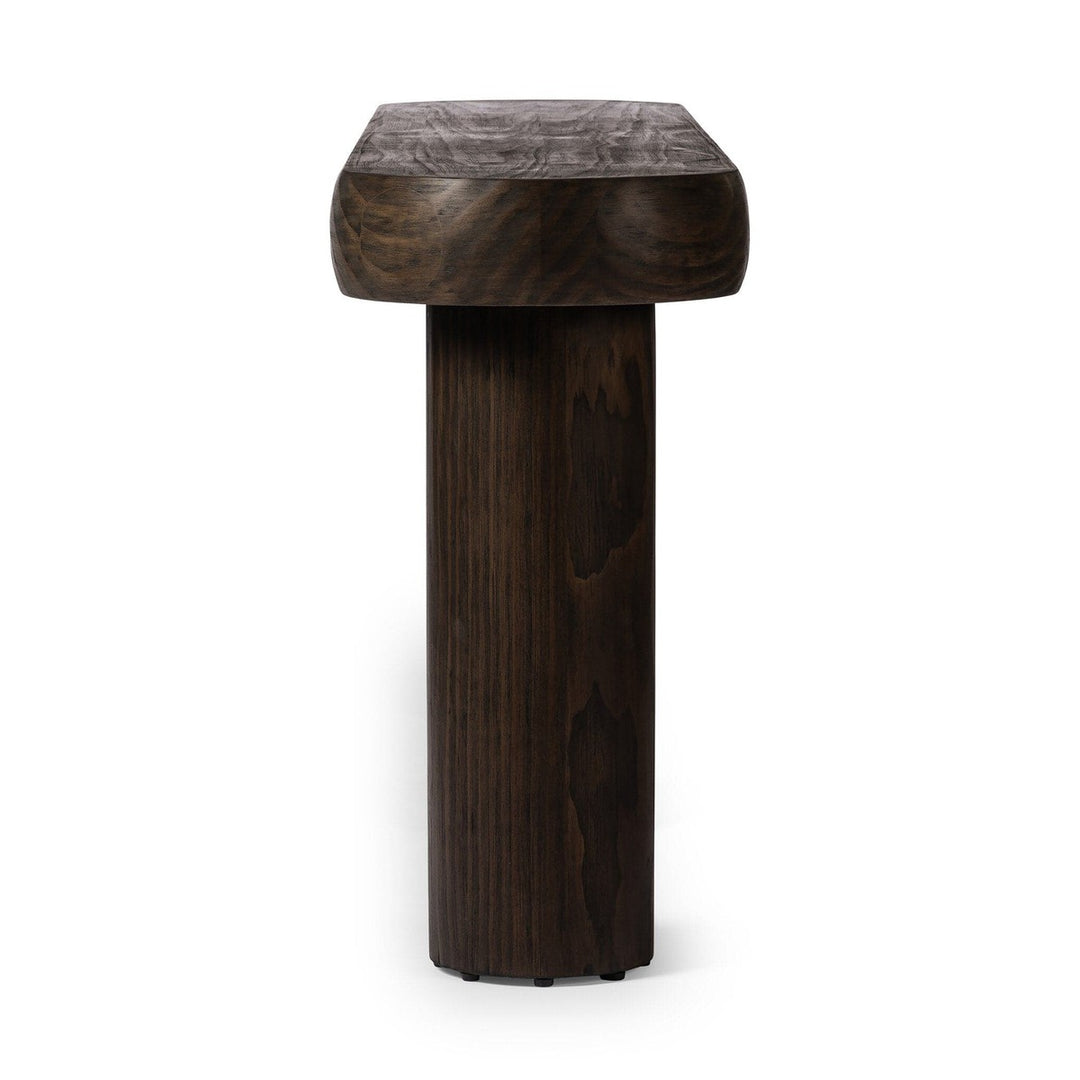 Clara Console Table - Sienna Brown Pine