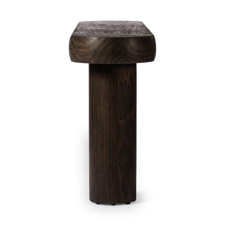 Clara Console Table - Sienna Brown Pine