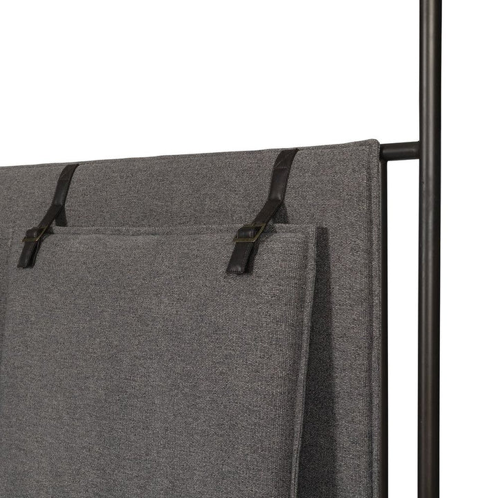 Leigh Canopy Bed: San Remo Ash - Waxed Black