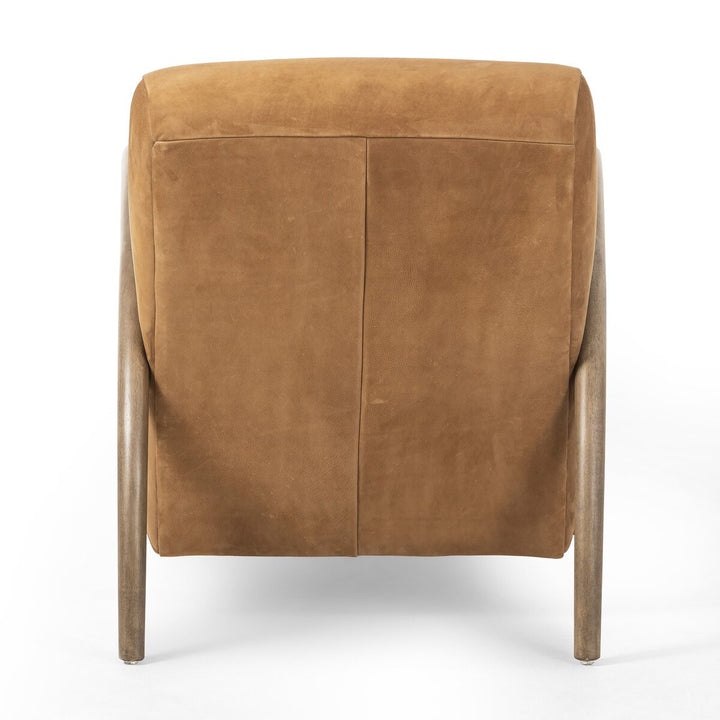 Andreas Lounge Chair - Cognac Nubuck