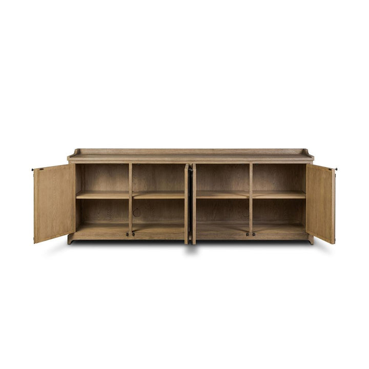 Adley Sideboard - Weathered Washed Oak Veneer