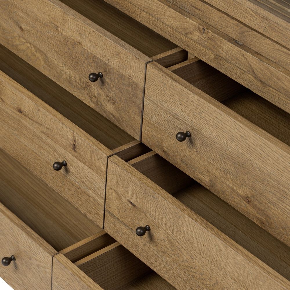 Grand Cabinet - Honey  Brown Oak Veneer