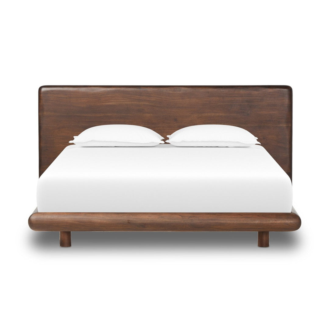 Nolan Bed - Rustic Brown Acacia - King