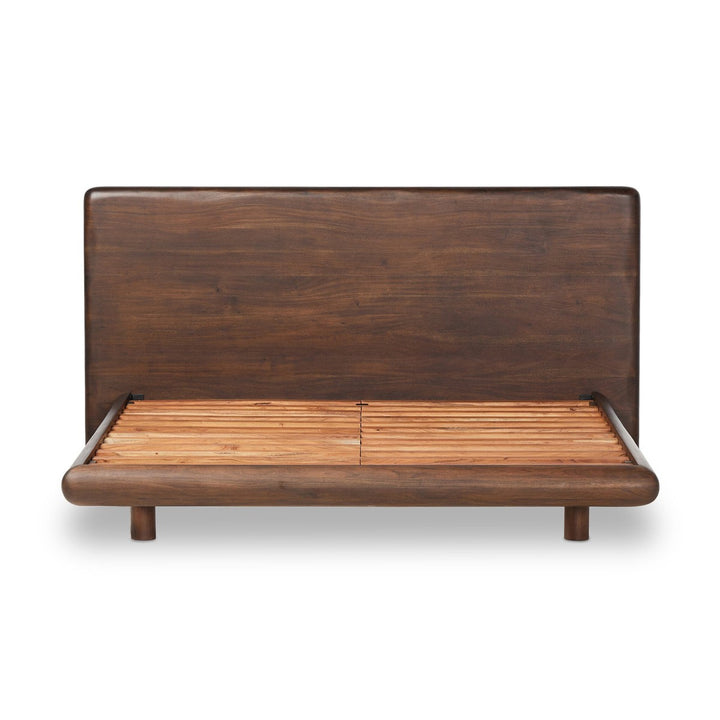 Nolan Bed - Rustic Brown Acacia - King