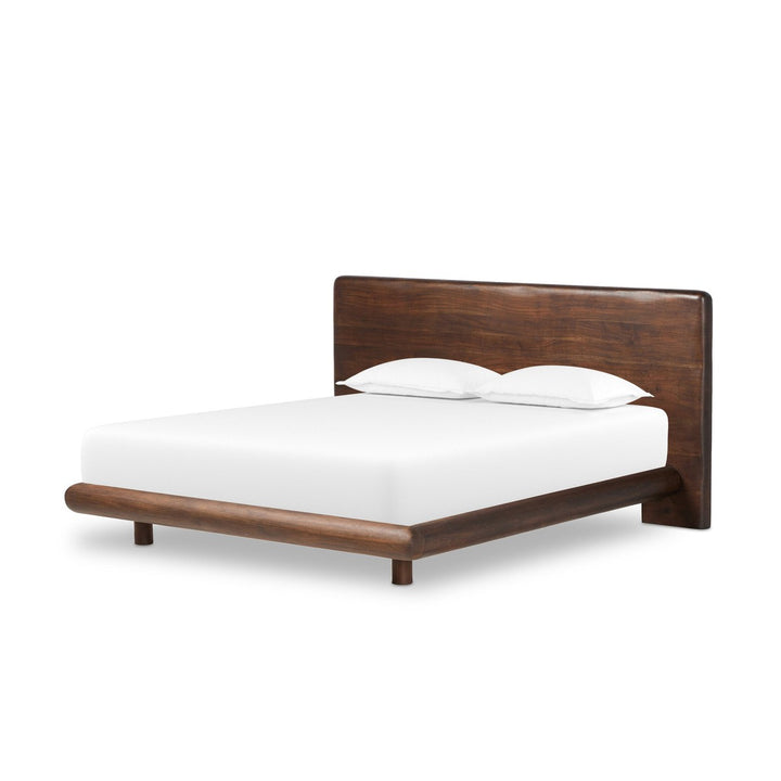 Nolan Bed - Rustic Brown Acacia - Queen