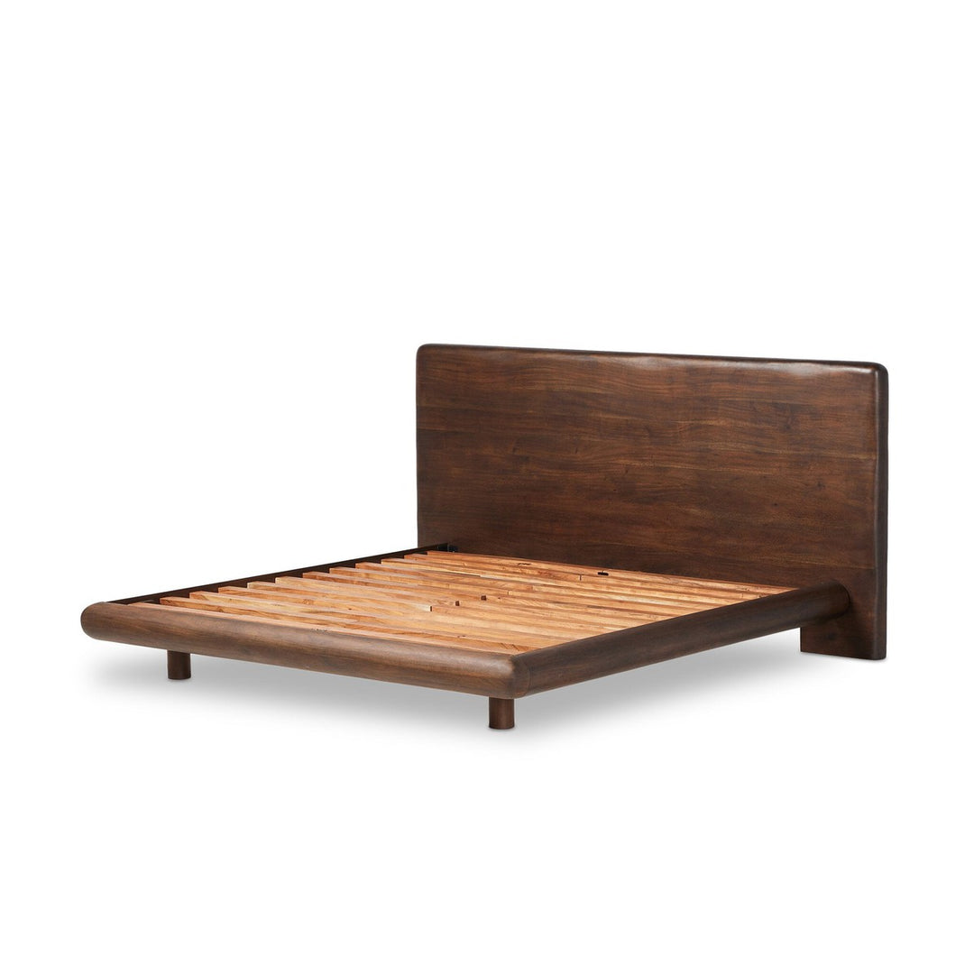 Nolan Bed - Rustic Brown Acacia - King