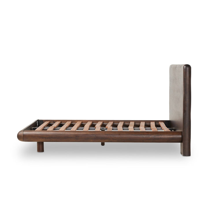 Nolan Bed - Rustic Brown Acacia - Queen