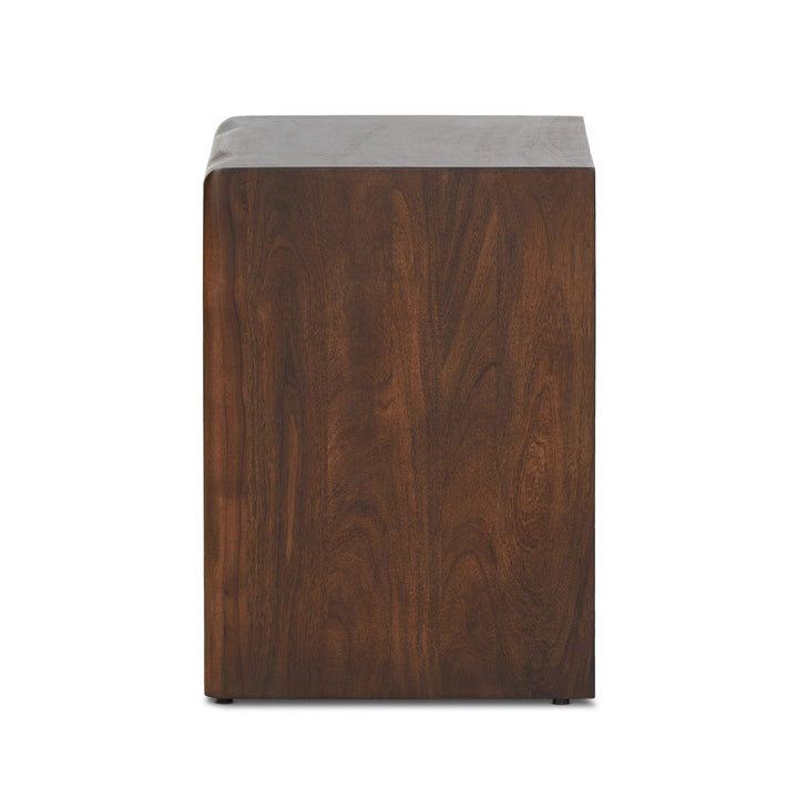 Nolan Nightstand - Rustic Brown Acacia