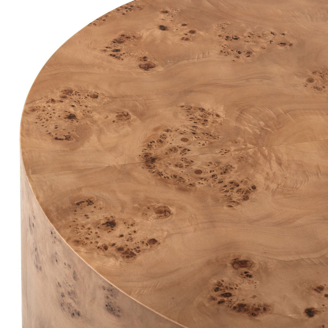 Harper Coffee Table - Caramel Burl