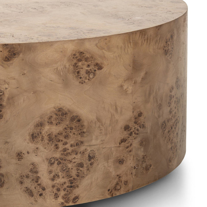 Harper Coffee Table - Caramel Burl