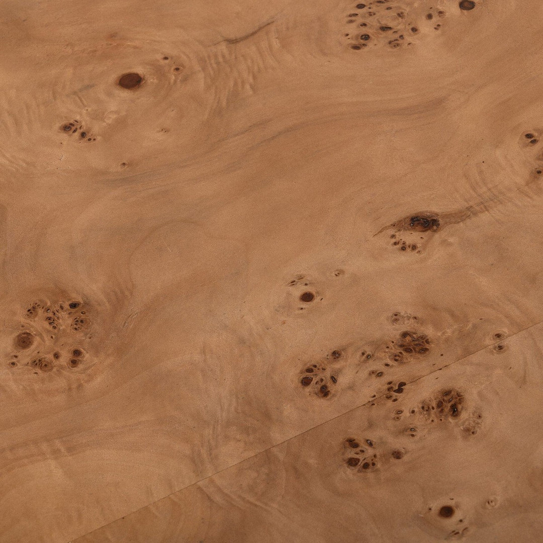 Harper Coffee Table - Caramel Burl