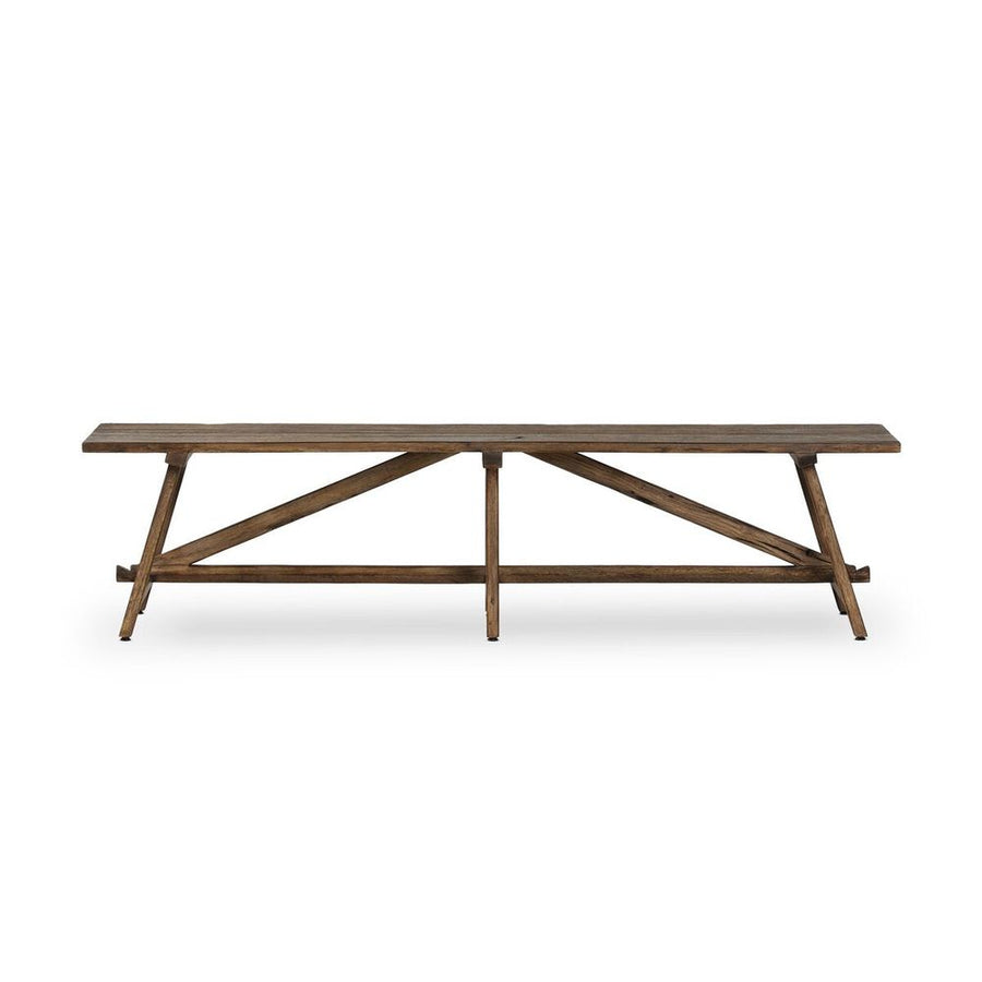 Benches Elio Accent Bench: Burnt Bleached Oak