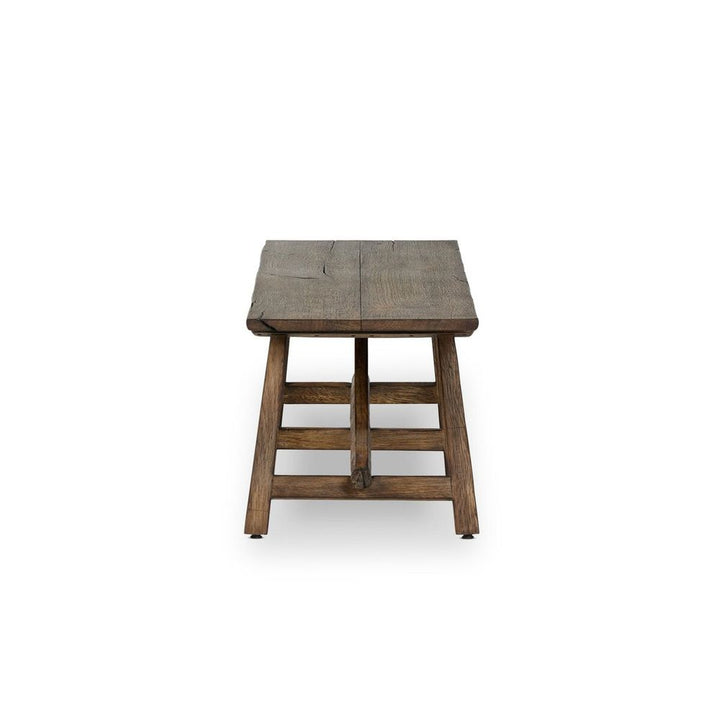 Benches Elio Accent Bench: Burnt Bleached Oak