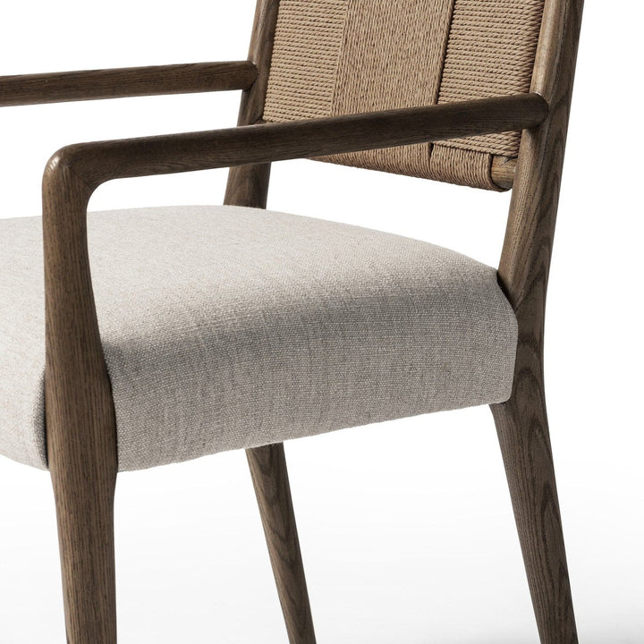 Mason Dining Armchair - Alcala Wheat