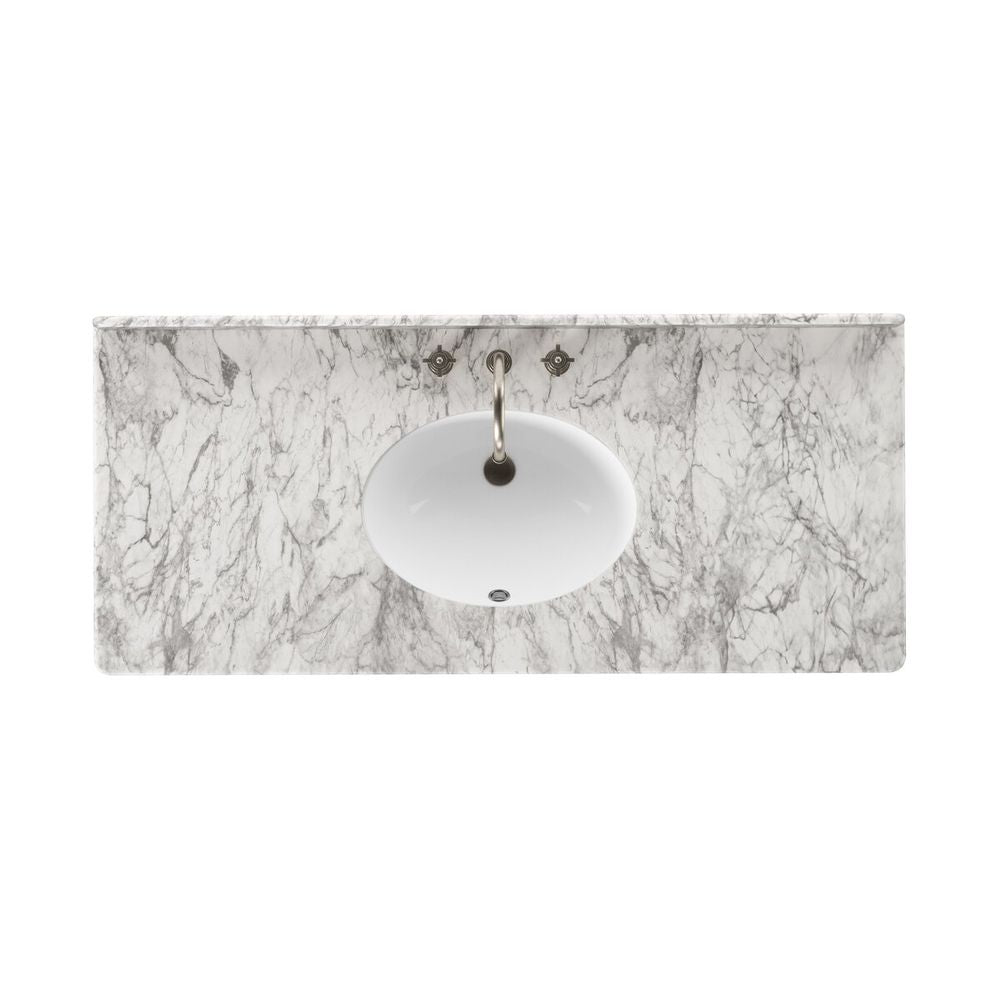 Toulouse Single Wide Vanity-Washed Blonde Oak Veneer