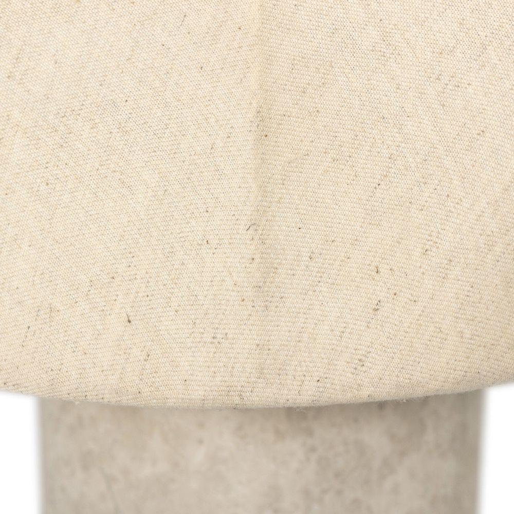 Clover Table Lamp - Taupe Marble