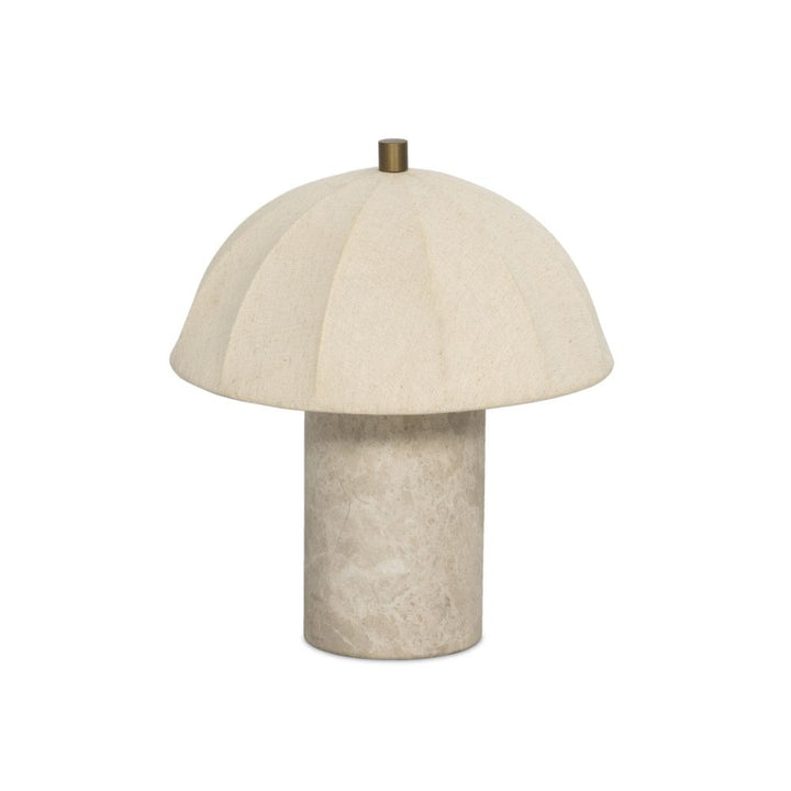 Table Lamps Clover Table Lamp - Taupe Marble